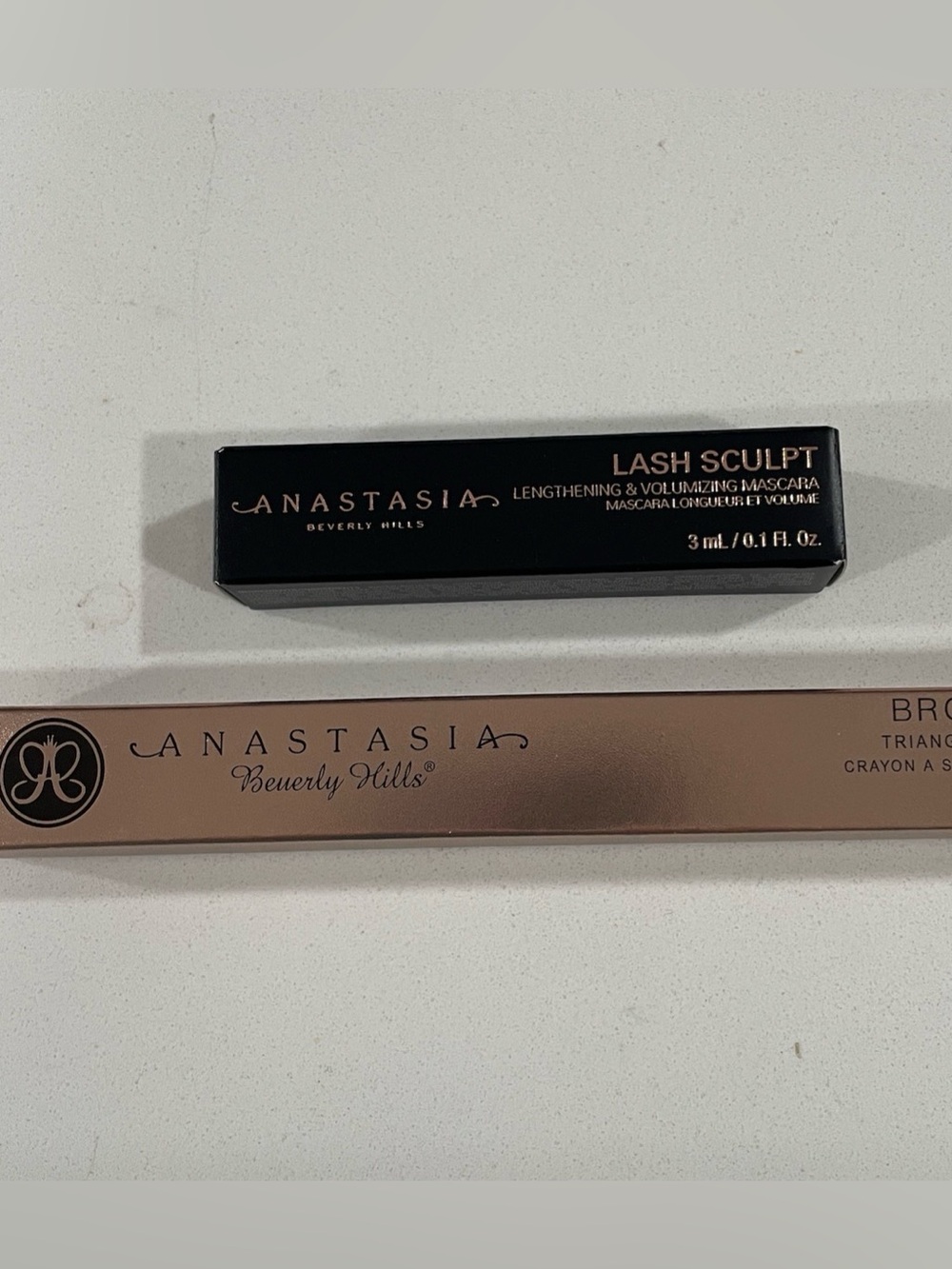Anastasia Beverly Hills Lash Sculpt Mascara and Brown Brow Liner-New